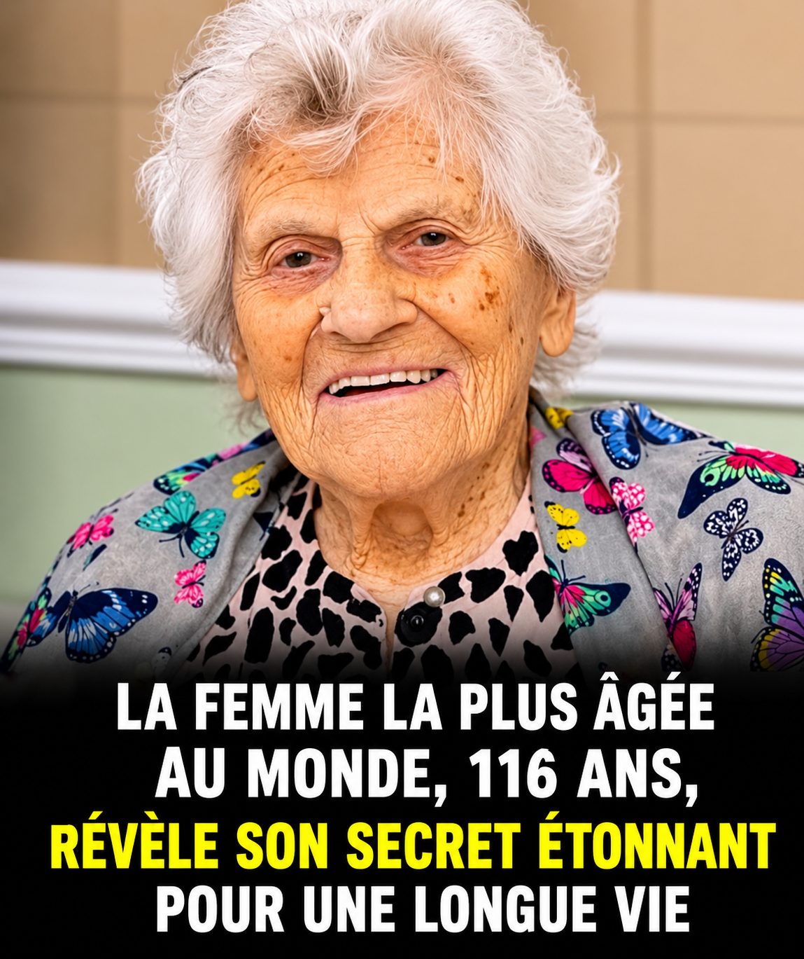 À 116 ans, la femme la plus âgée du monde révèle un secret de longévité vraiment surprenant