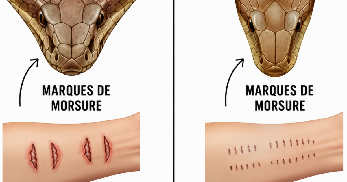 Morsure de serpent : les 6 gestes qui peuvent vraiment faire la différence