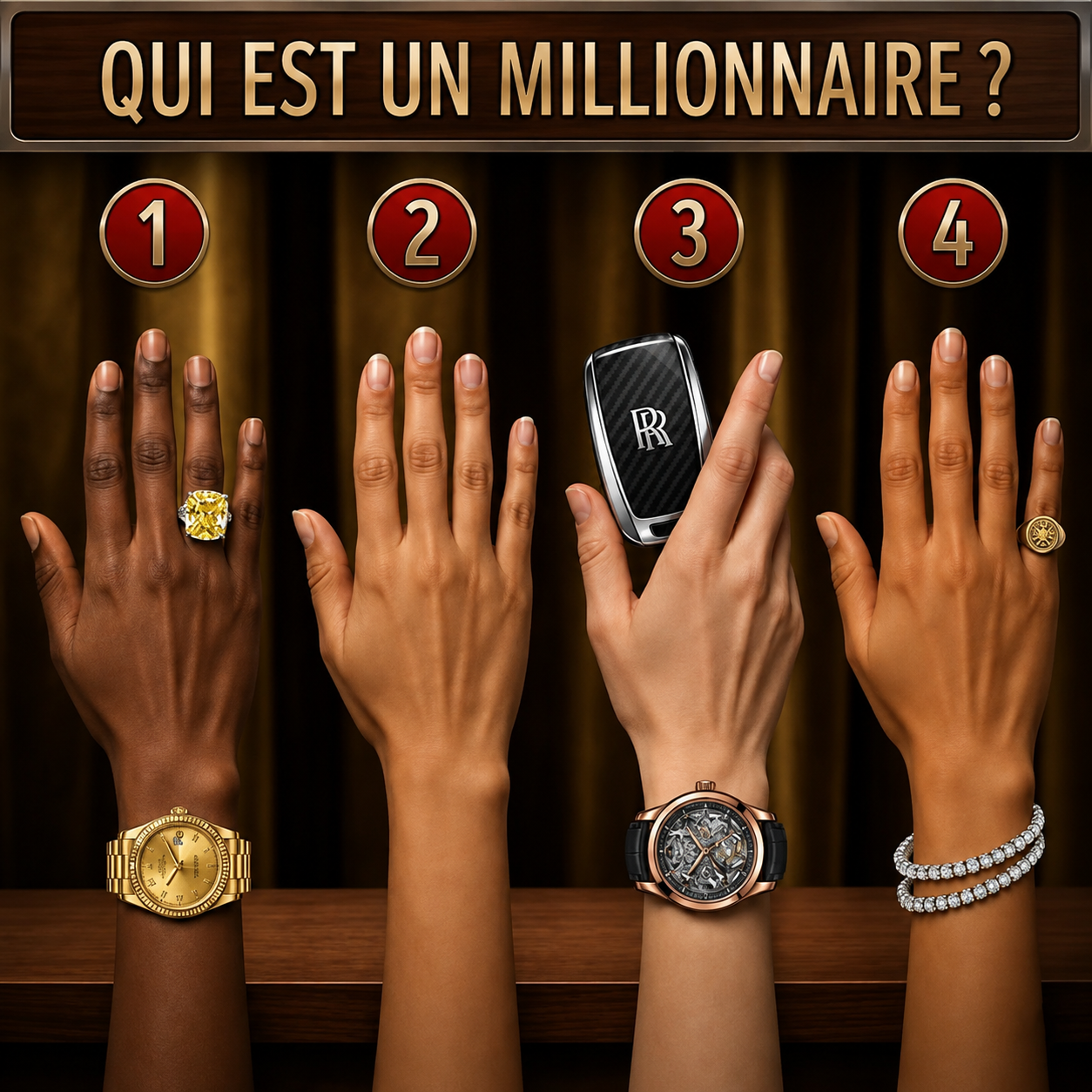 Saurez-vous reconnaître la vraie milliardaire ? Ce test d'observation bluff tout le monde