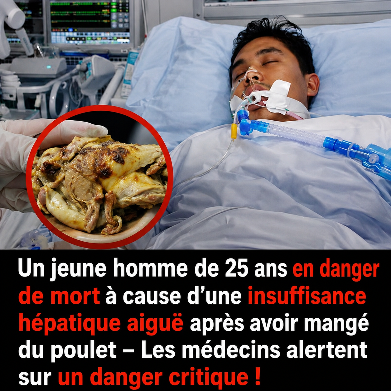 Il mange du poulet et décède quelques jours plus tard : l'alerte grave des médecins sur ce risque alimentaire méconnu