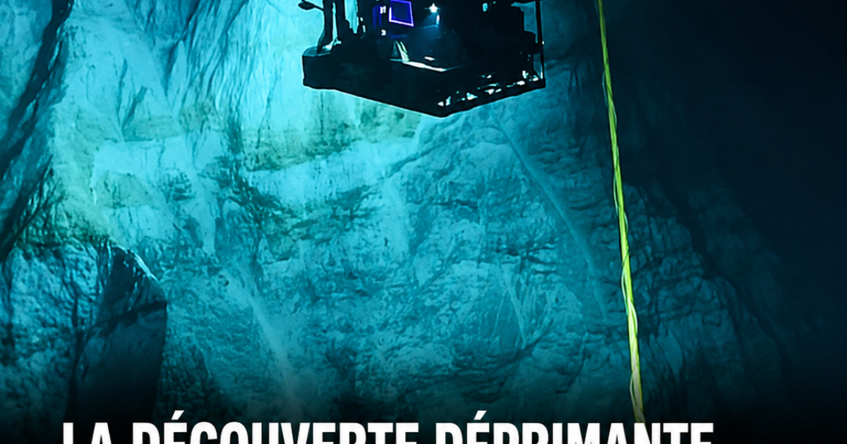 Un sac plastique au fond de la fosse des Mariannes : le signal d'alarme que la planète nous envoie