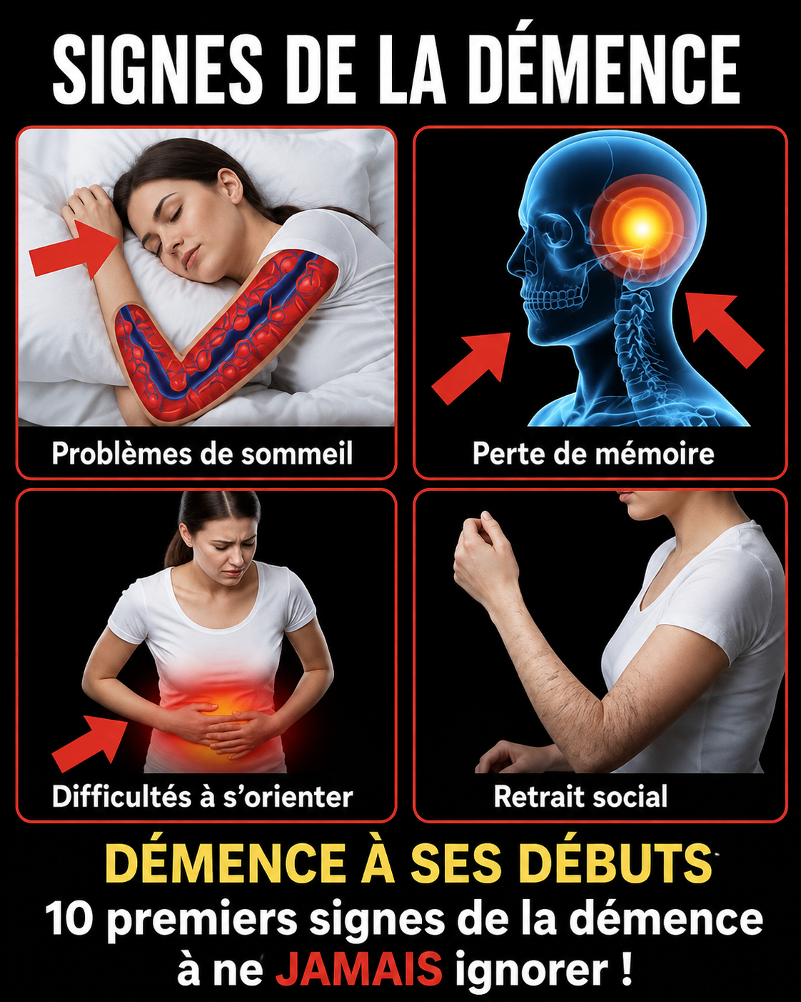 Démence : 10 signes précoces à ne jamais ignorer (et 9 habitudes pour protéger votre cerveau)