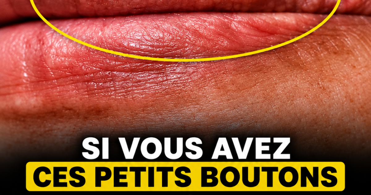 Petits boutons blancs sur les lèvres ou la peau sensible : ce qu'ils révèlent vraiment sur votre santé