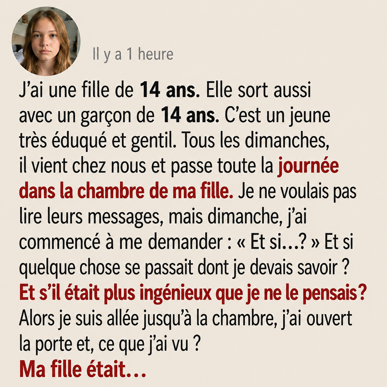 Elle entre dans la chambre de sa fille ado sans frapper : ce qu'elle découvre la laisse sans voix
