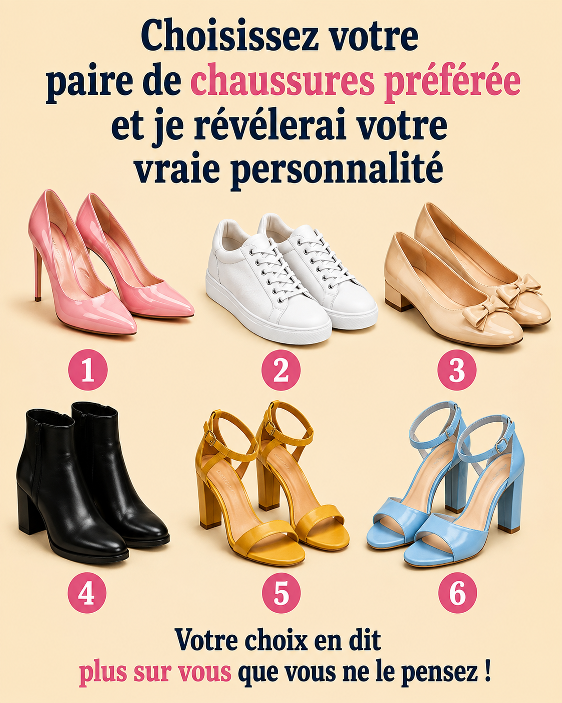 Ce que votre chaussure préférée révèle vraiment sur votre personnalité