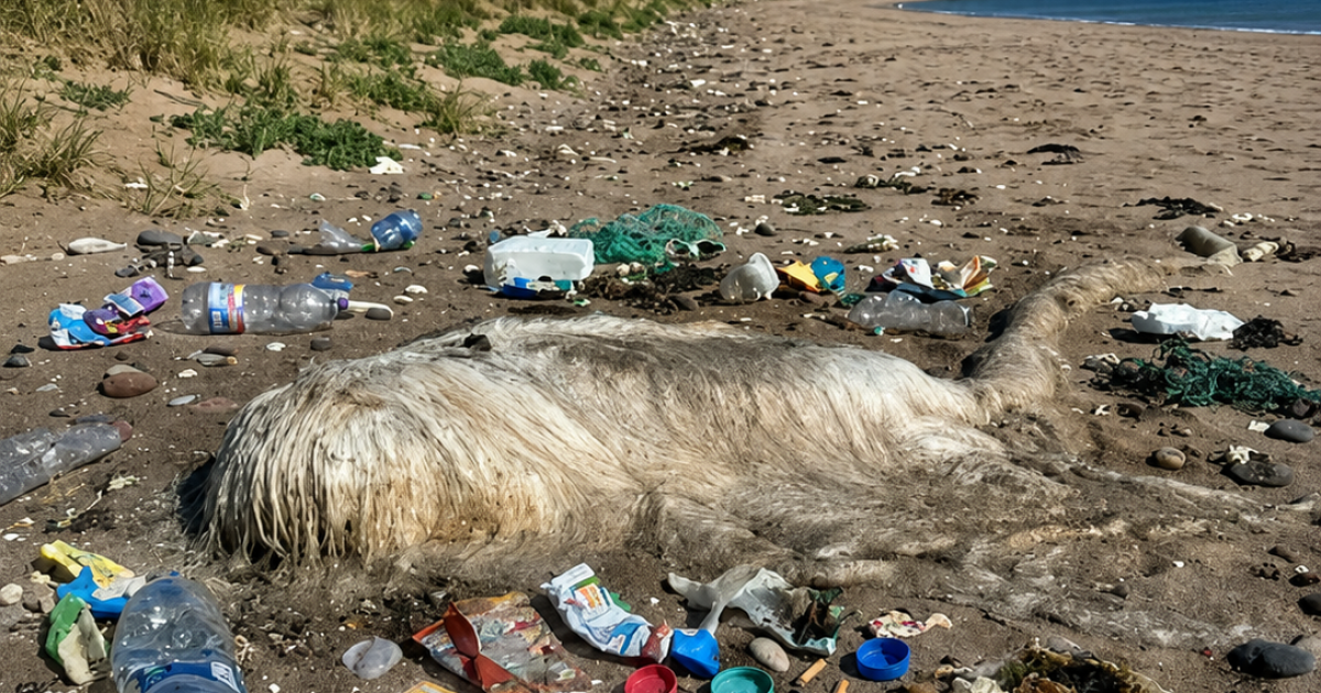Elle découvre une créature terrifiante sur la plage avec son chien : ce qu'elle apprend ensuite lui donne des frissons