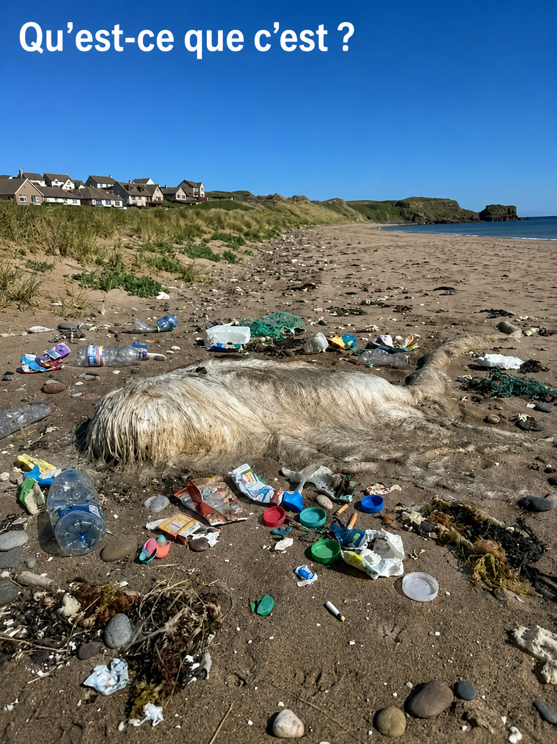 Elle découvre une créature terrifiante sur la plage avec son chien : ce qu'elle apprend ensuite lui donne des frissons