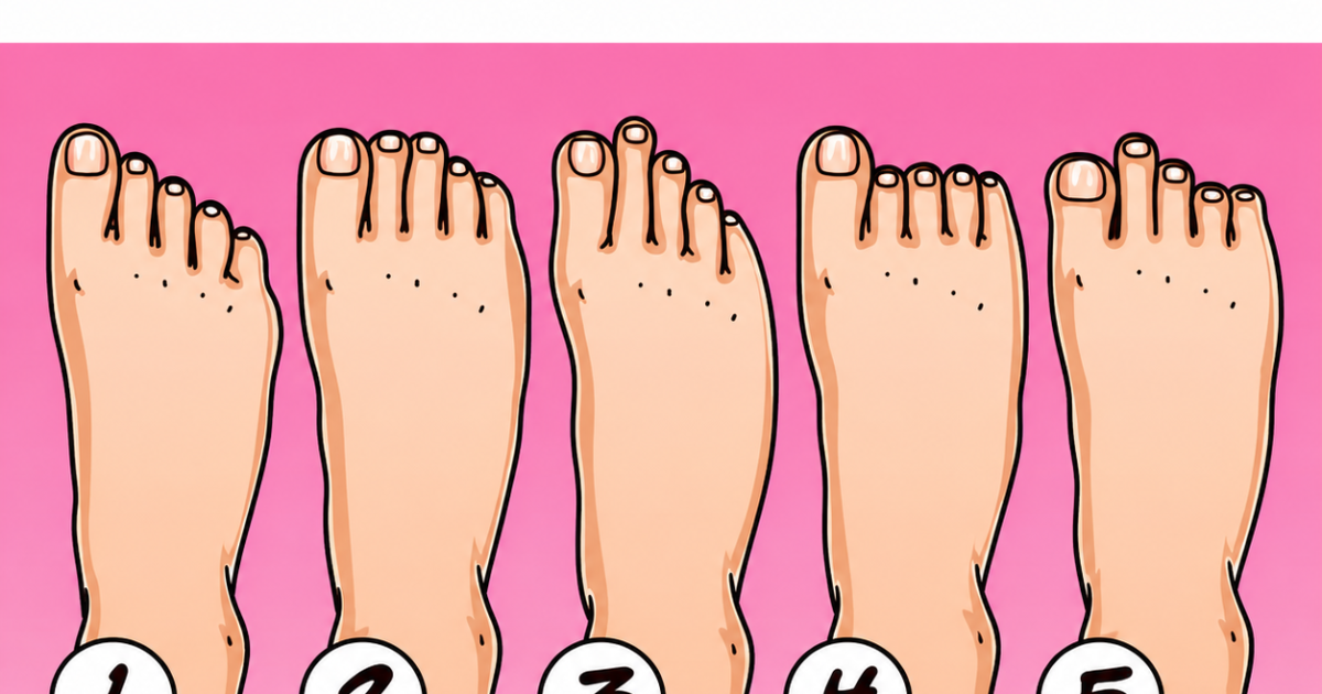 La forme de vos pieds révèle votre personnalité : mythe amusant ou vérité surprenante ?