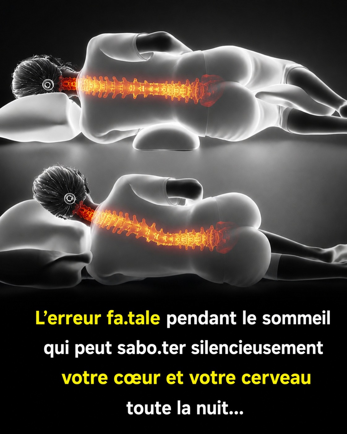 Cette erreur de sommeil que vous faites peut-être chaque nuit (et qui affecte votre cœur et votre cerveau)