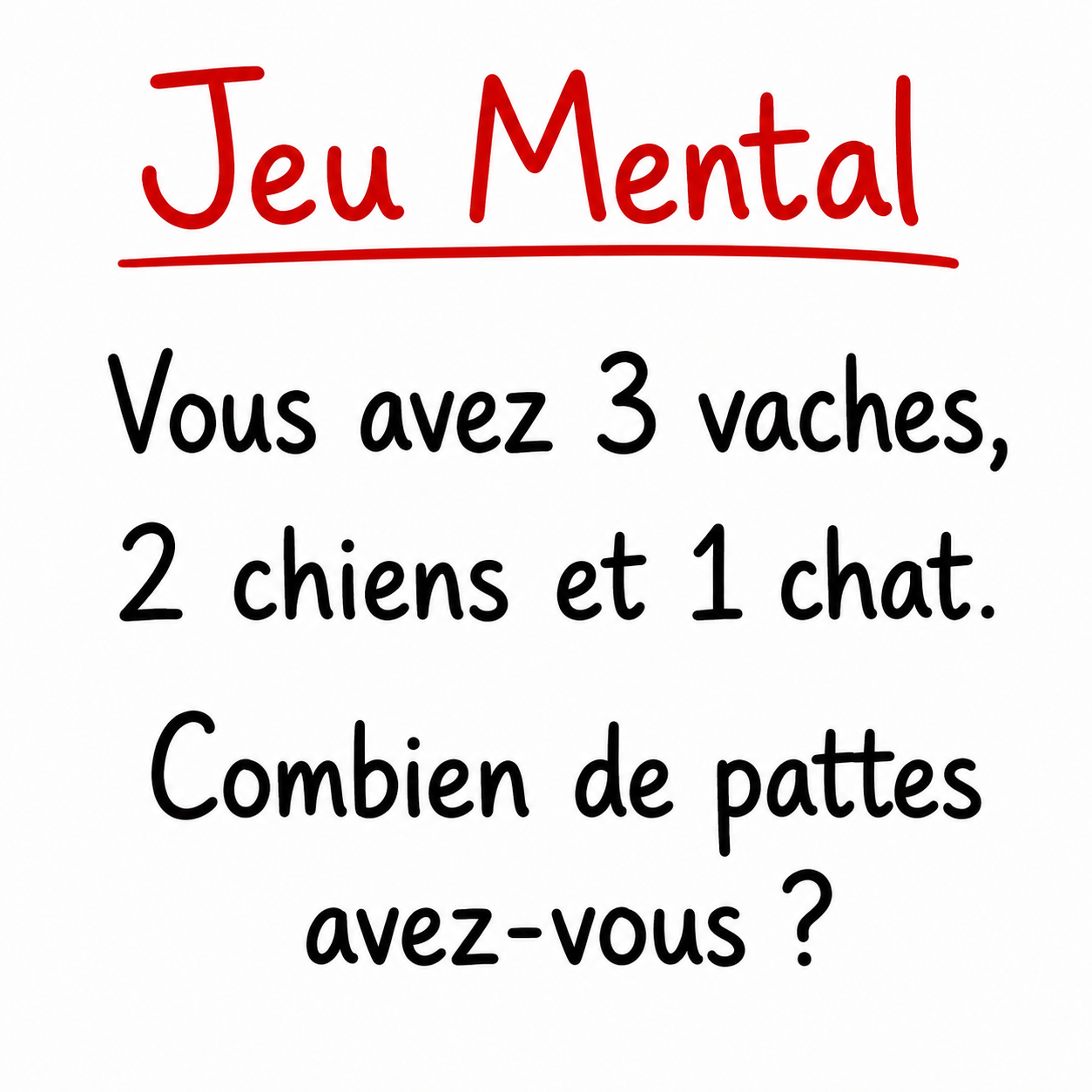 Cette devinette ultra simple piège des milliers de personnes : saurez-vous trouver la réponse ?