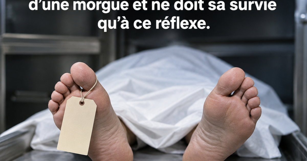 Déclaré mort par erreur, il se réveille à la morgue 48h plus tard : le réflexe qui lui a sauvé la vie
