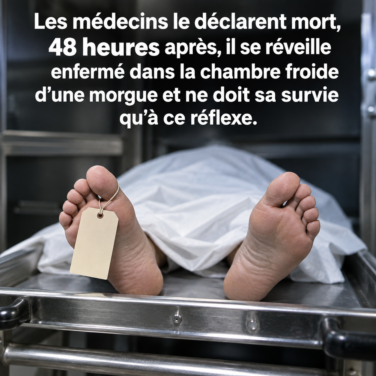 Déclaré mort par erreur, il se réveille à la morgue 48h plus tard : le réflexe qui lui a sauvé la vie