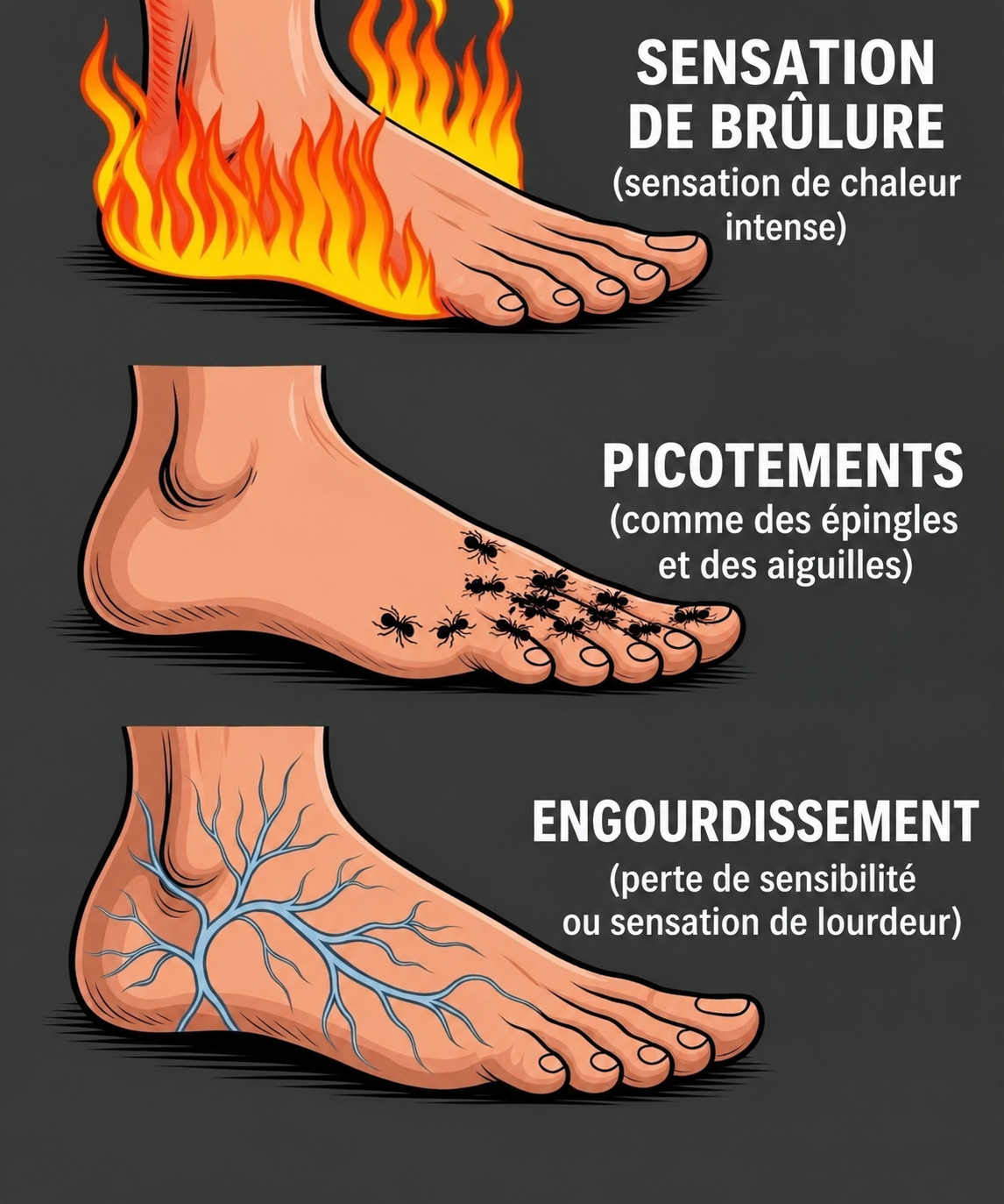Ces 9 signaux que vos pieds vous envoient et que vous ne devriez jamais ignorer