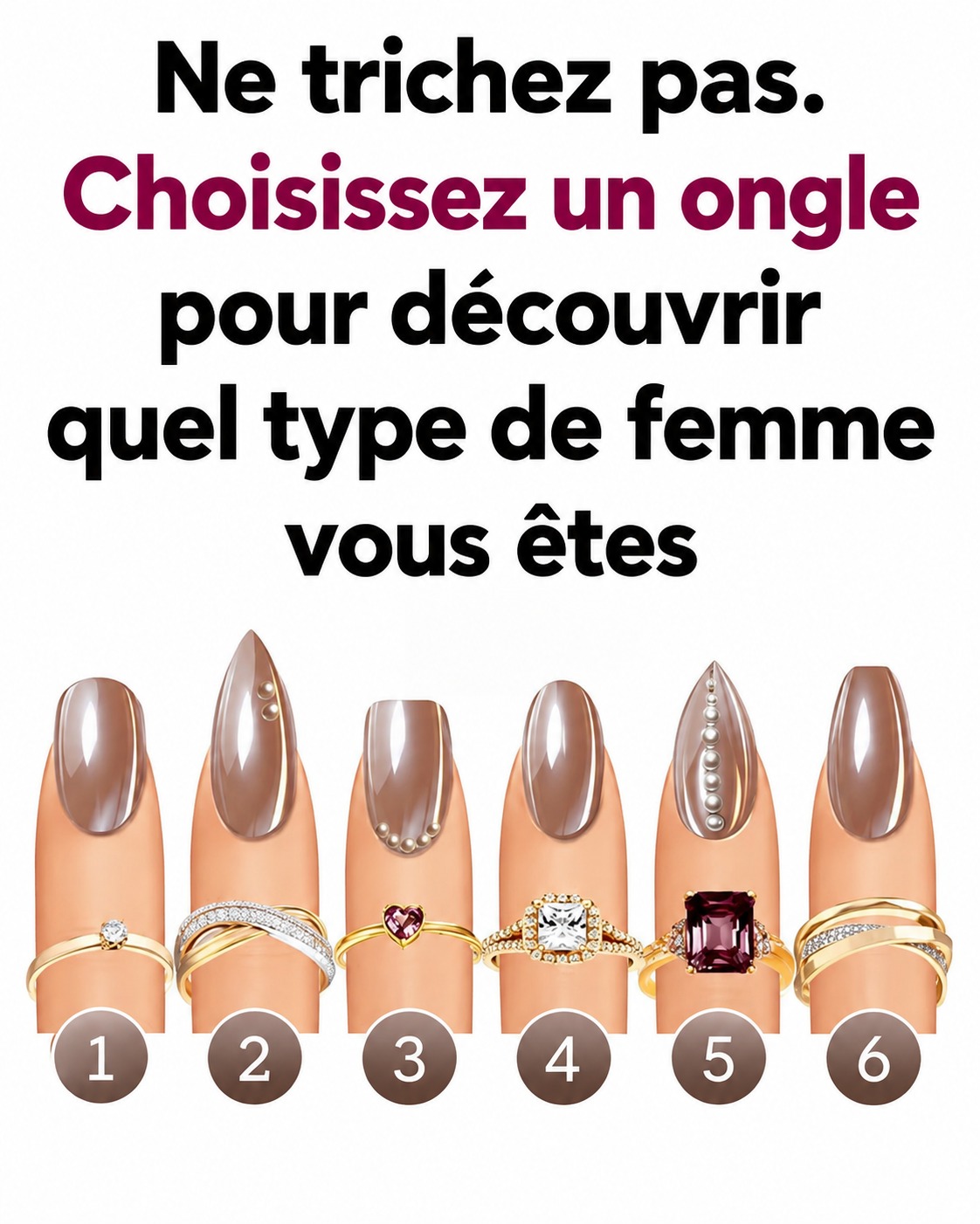 Ce que la forme de vos ongles révèle vraiment de votre personnalité
