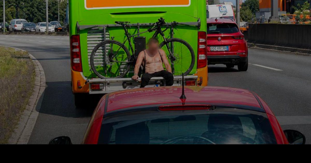 Ivre, il a parcouru 300 km accroché au porte-bagages d’un bus