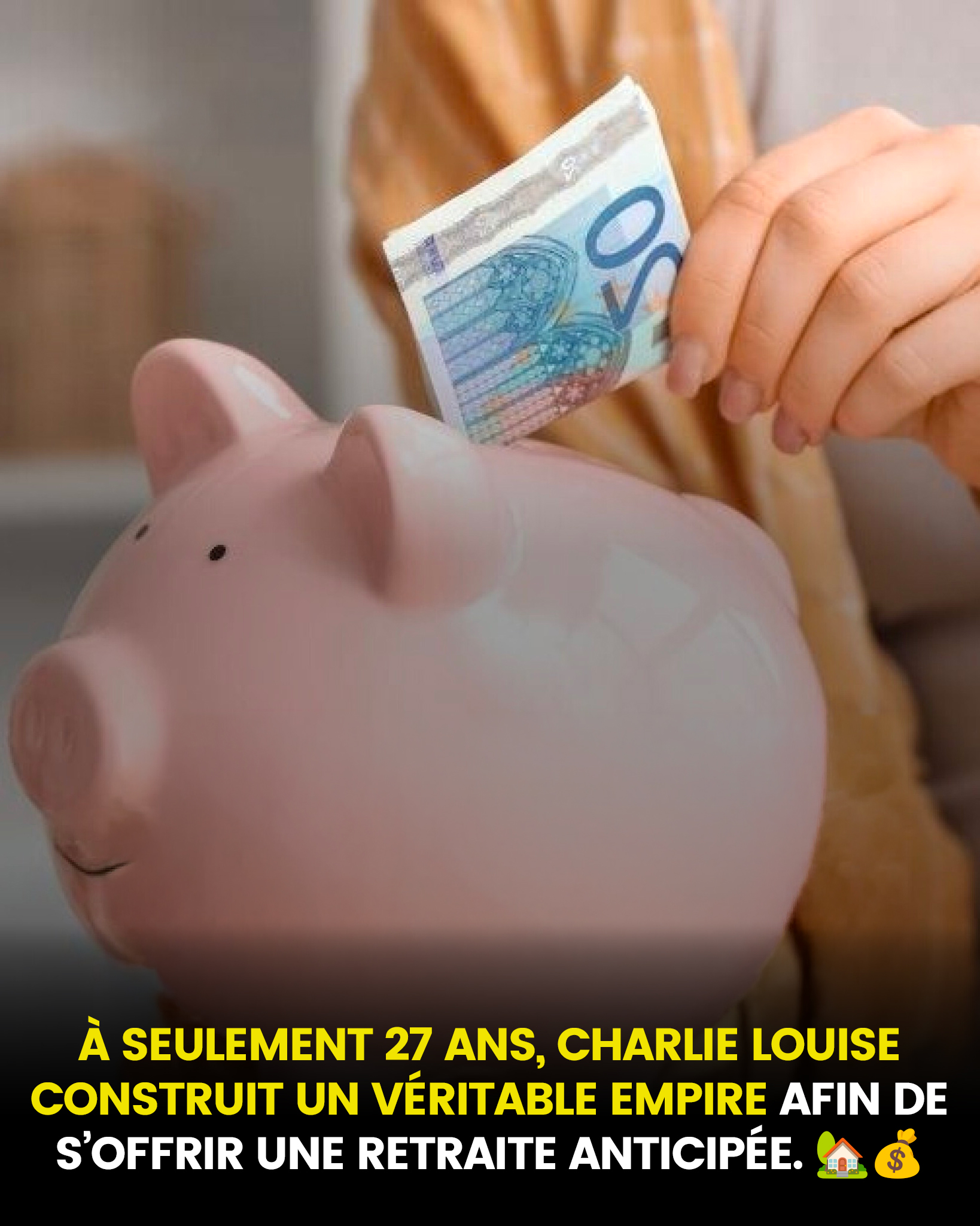 « J’ai 27 ans, 3 maisons et je vise la retraite à 40 ans » : le secret de Charlie Louise pour épargner des milliers d’euros