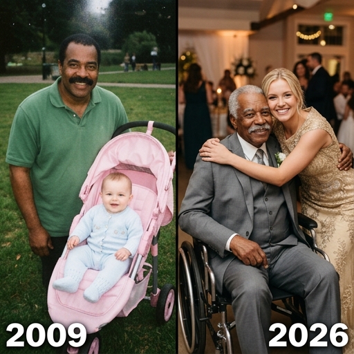 J’ai accompagné mon grand-père en fauteuil roulant à mon bal de fin d’année après qu’il m’a élevée seul pendant des années