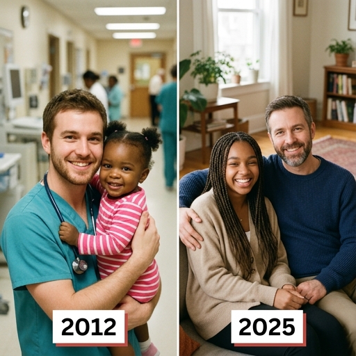 J'ai adopté une fille après un accident mortel — 13 ans plus tard, ma petite amie m'a montré son téléphone portable… et mon monde s'est effondré