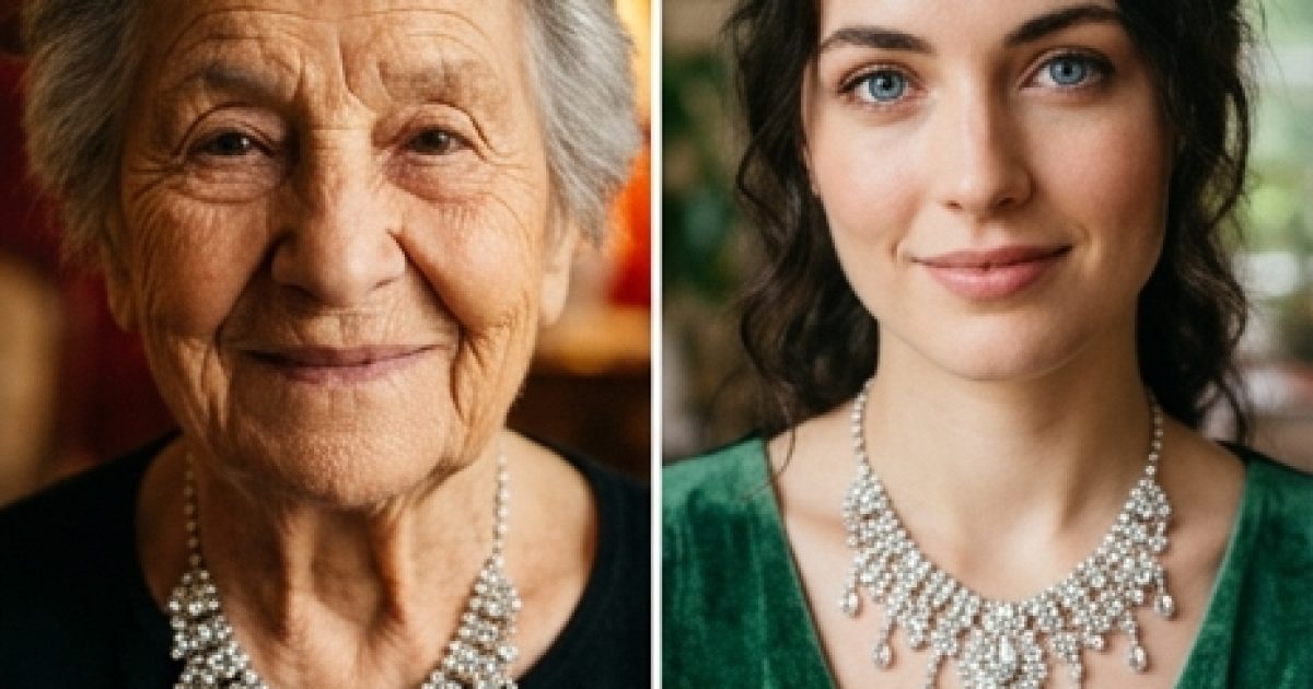 J’ai apporté le collier de ma grand-mère décédée au mont-de-piété pour payer mon loyer – et là, l’antiquaire est devenu tout pâle et m’a dit qu’il m’attendait depuis 20 ans