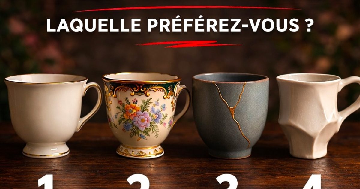J’ai choisi une tasse et j’ai découvert quel trait de caractère définit votre personnalité