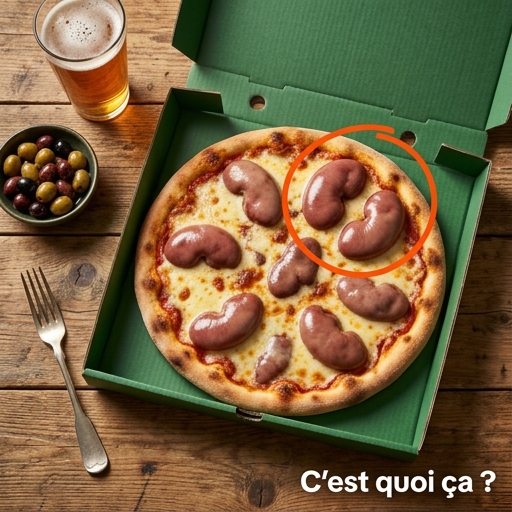 J’ai commandé une pizza le soir. Le livreur me l’a apportée et puis..