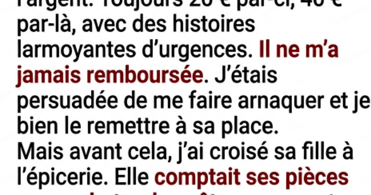 J’ai cru que mon voisin essayait de m’arnaquer, jusqu’à ce que j’ouvre sa porte
