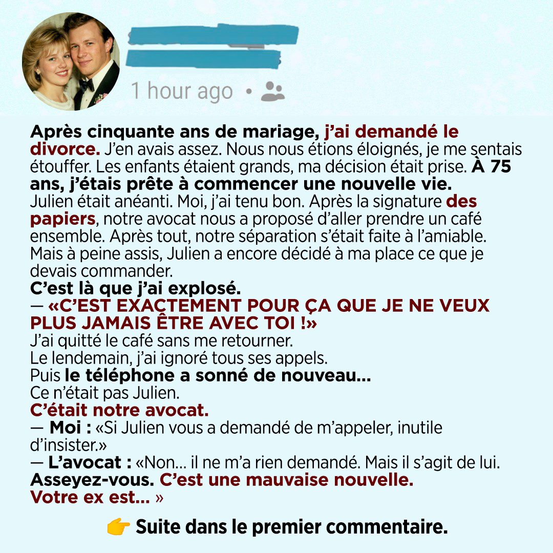 J’ai demandé le divorce après 50 ans de mariage — et puis l’appel de notre avocat a tout changé