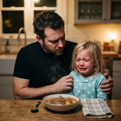 J’ai gardé ma nièce de 5 ans pendant quelques jours… et une remarque qu’elle a faite pendant le dîner m’a glacée le sang