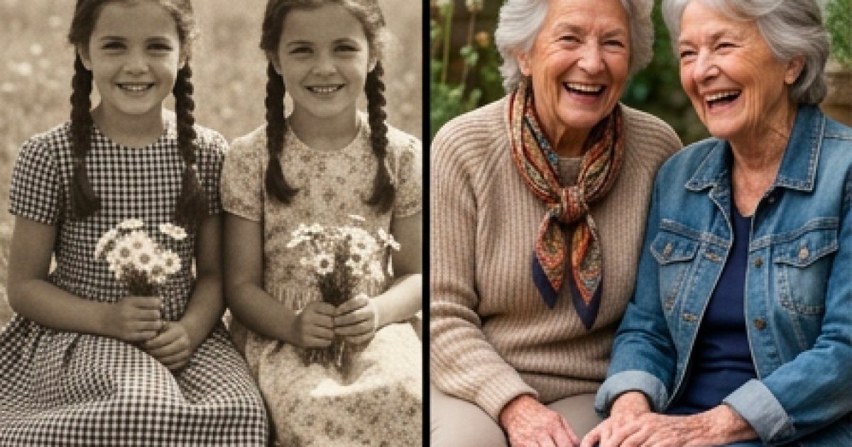 J’ai grandi en croyant que ma sœur avait disparu… jusqu’à ce que je la retrouve dans un café 68 ans plus tard