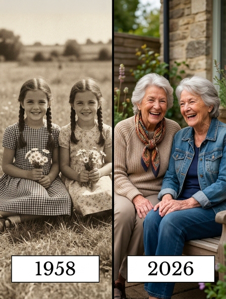 J’ai grandi en croyant que ma sœur avait disparu… jusqu’à ce que je la retrouve dans un café 68 ans plus tard