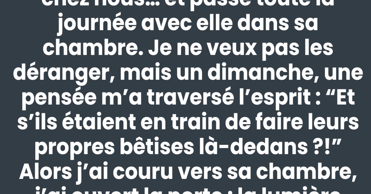 J’ai ouvert la porte de ma fille adolescente — et je suis resté sous le choc en découvrant ce qu’elle faisait.