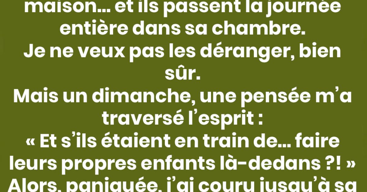 J’ai paniqué en ouvrant la porte de la chambre de ma fille adolescente. Ce que j’y ai découvert m’a vraiment surpris