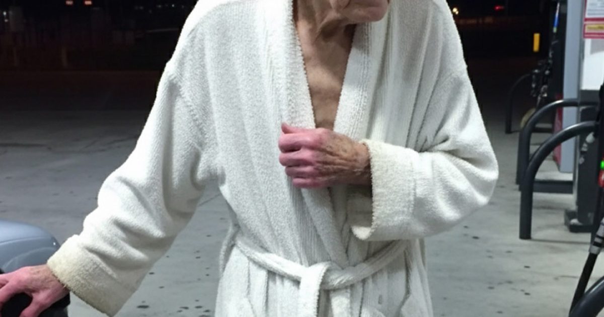 J’ai recueilli un vieil homme que j’ai trouvé en peignoir dans une station-service — ses enfants ont été bouleversés par son testament