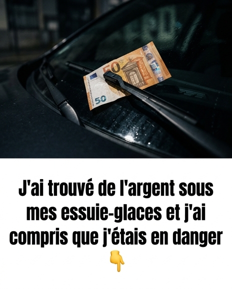 J’ai trouvé de l’argent sous mes essuie-glaces et j’ai su que j’étais en danger. Voici pourquoi