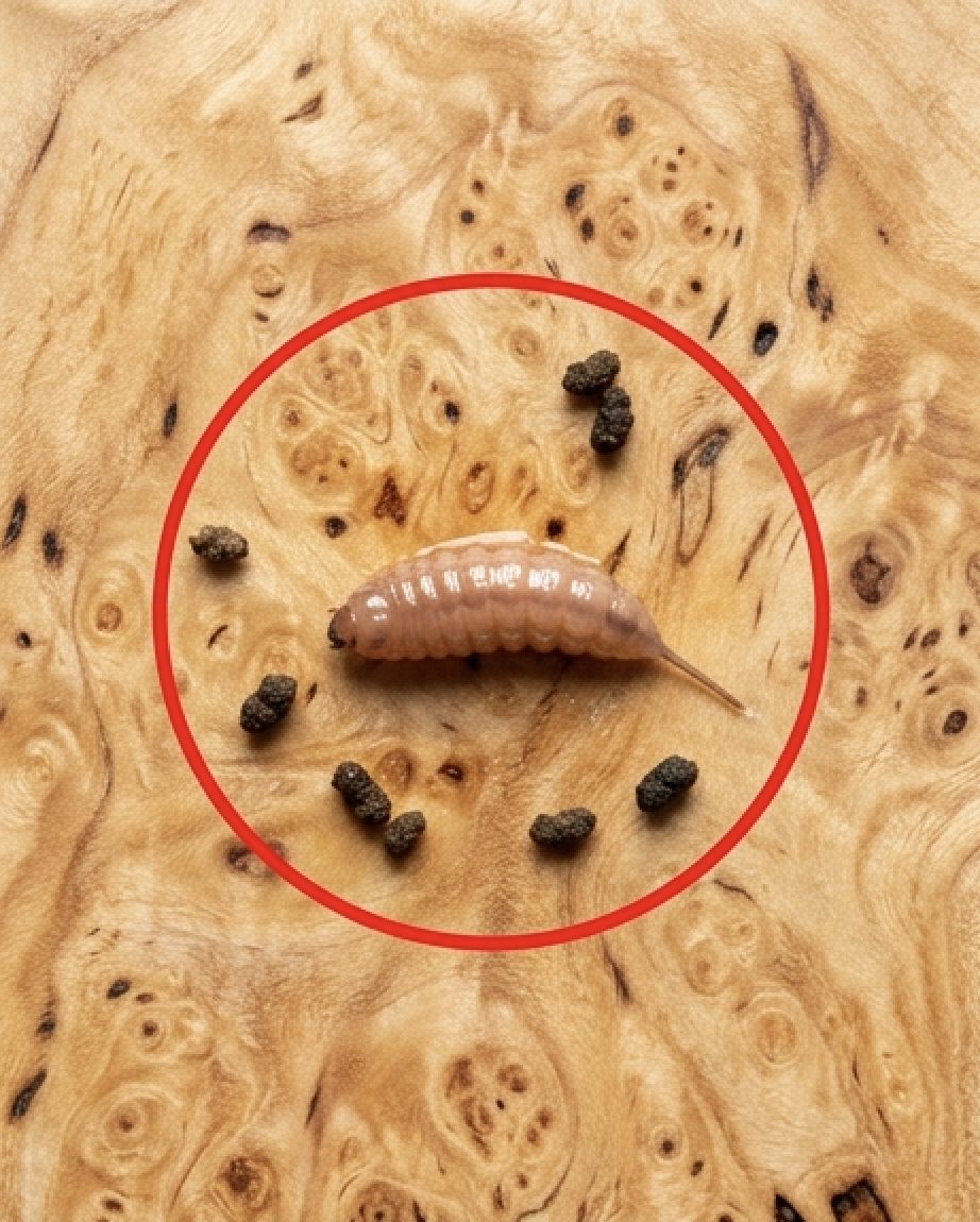 Je faisais cuire du bœuf haché et, en le sortant de la poêle, j’ai remarqué un objet étrange qui ne ressemblait pas à du bœuf