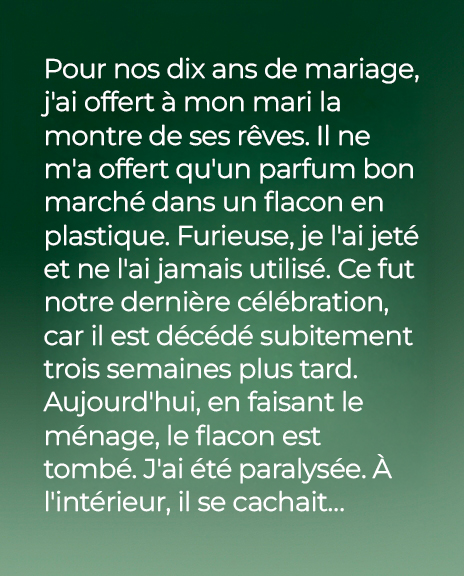 Je pensais que son simple cadeau d'anniversaire n'avait pas grande signification — jusqu'à ce que j'en découvre le véritable sens