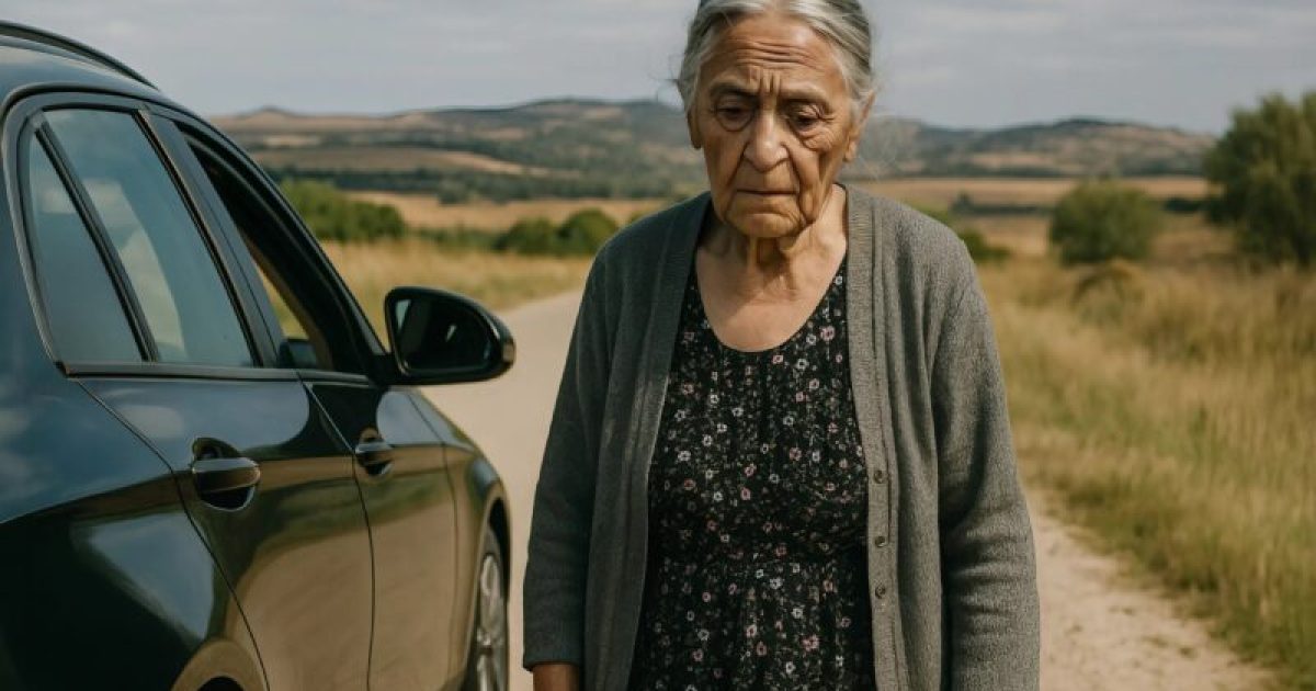 Juste après les funérailles de mon mari, mon fils m’a conduite dans un endroit isolé… et s’est contenté de dire : “Tu descends ici.”