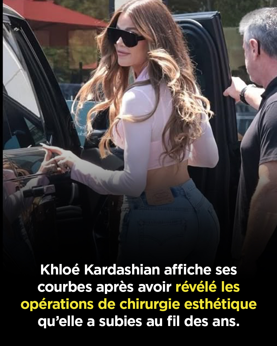 Khloé Kardashian affiche ses courbes de rêve dans un jean ultra-moulant après avoir révélé avoir eu recours à la chirurgie esthétique