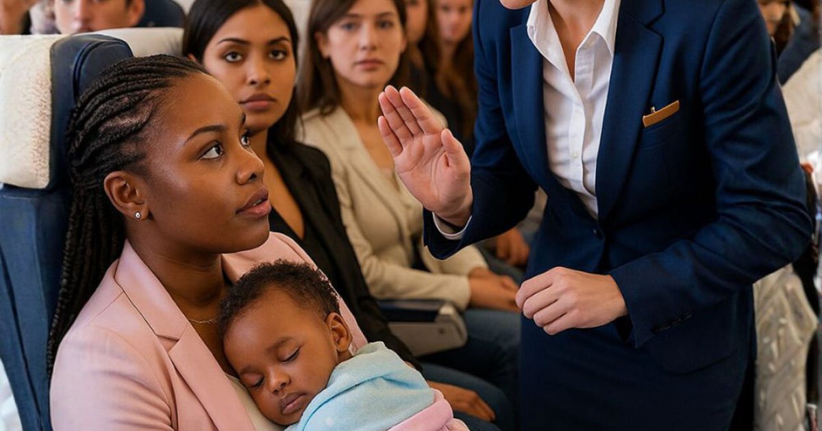 La cabine sembla retenir son souffle avant tout le monde. Le carillon de la ceinture de sécurité retentit, puis, brusquement et avec surprise, une claque retentit en première classe.