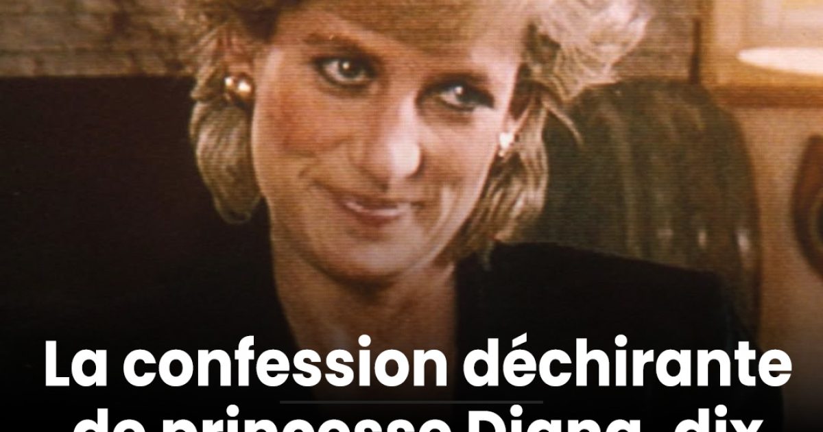 La confession déchirante de princesse Diana, dix jours seulement avant sa mort