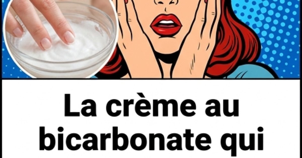 La crème au bicarbonate de soude pour lisser le grain de peau et raviver l’éclat du visage