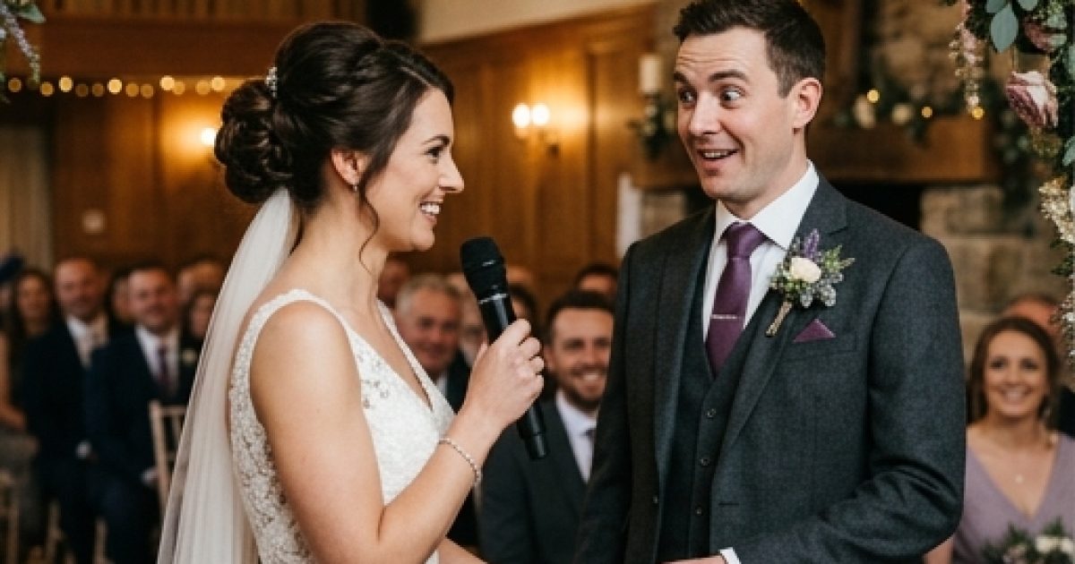 Là, devant l’autel, mon futur mari m’a humiliée à voix basse… et ma réponse, devant tout le monde, a changé le mariage à jamais