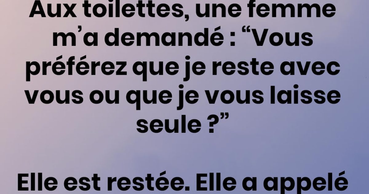 La femme qui est restée : un acte de gentillesse inattendu dans un centre commercial