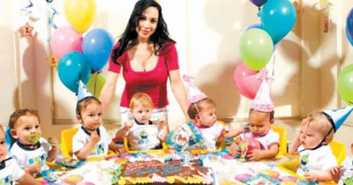 La mère des octuplés, vient de fêter leurs 16 ans