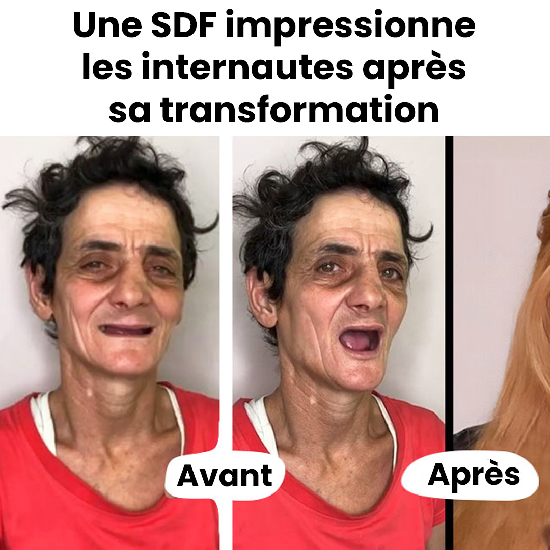 La métamorphose d’une femme SDF impressionne le monde entier