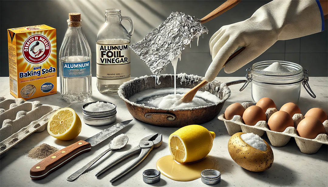 La méthode la plus efficace pour récupérer des objets rouillés en 5 minutes