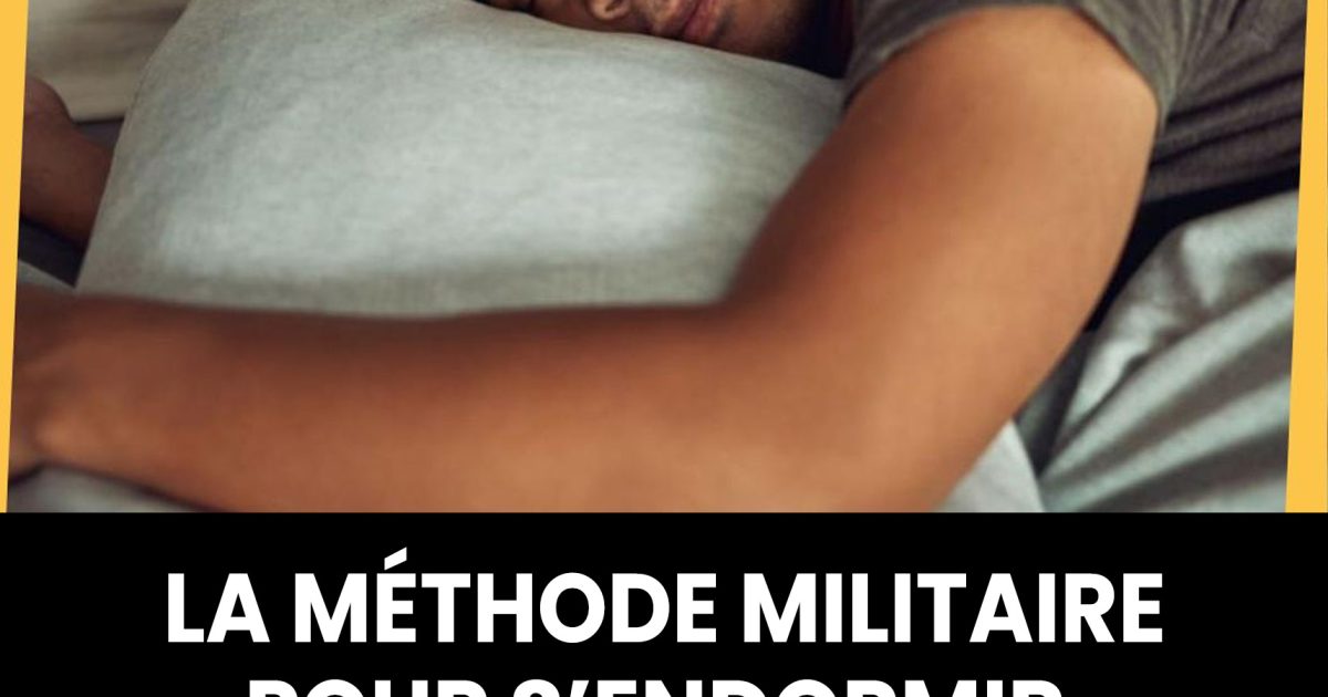 La méthode militaire pour s’endormir « en deux minutes » et qui fonctionne chez 96 % des gens
