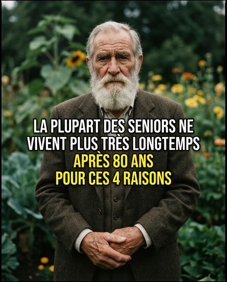 La plupart des personnes âgées ne vivent guère au-delà de 80 ans : voici 4 raisons