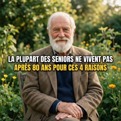 La plupart des personnes âgées ne vivent guère au-delà de 80 ans : voici quatre raisons