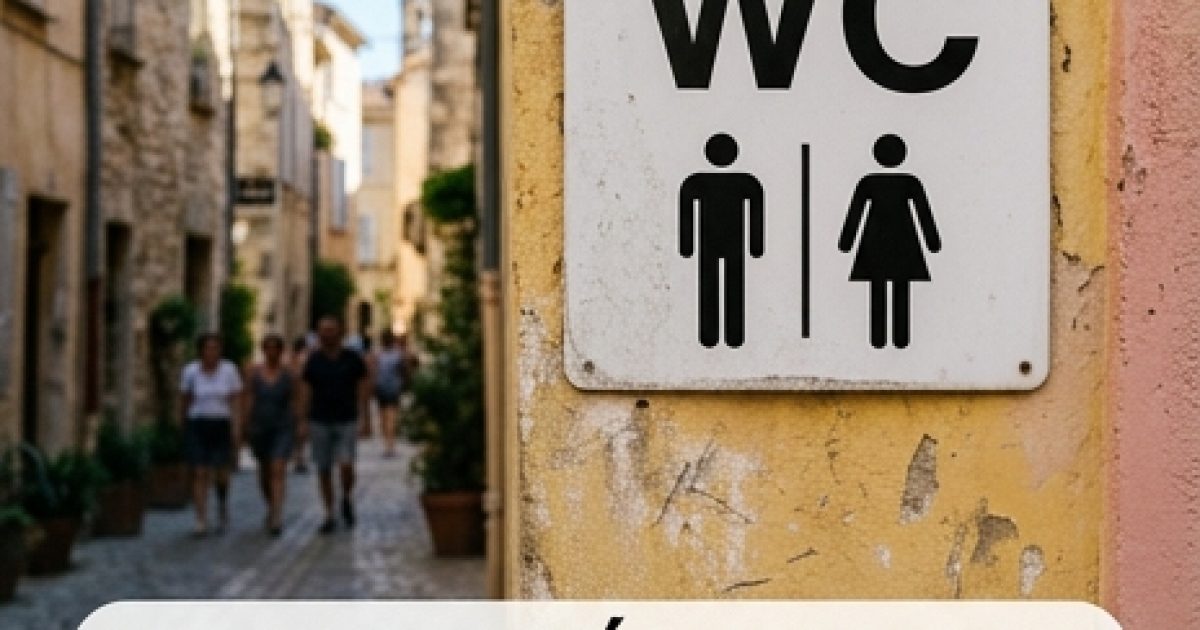 La plupart des toilettes publiques affichent « WC » sur leur porte, mais presque personne ne sait ce que cela signifie !